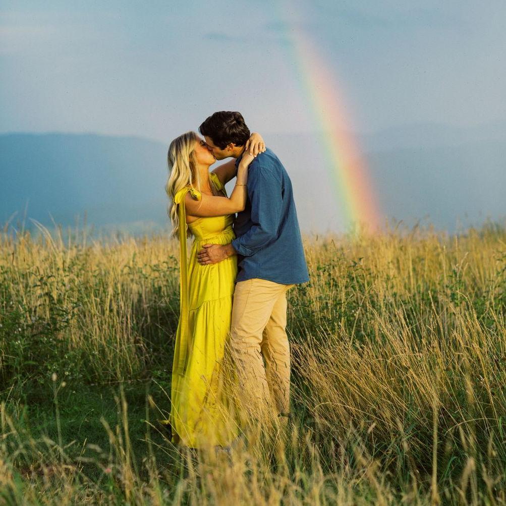 A favorite from our engagement pictures!