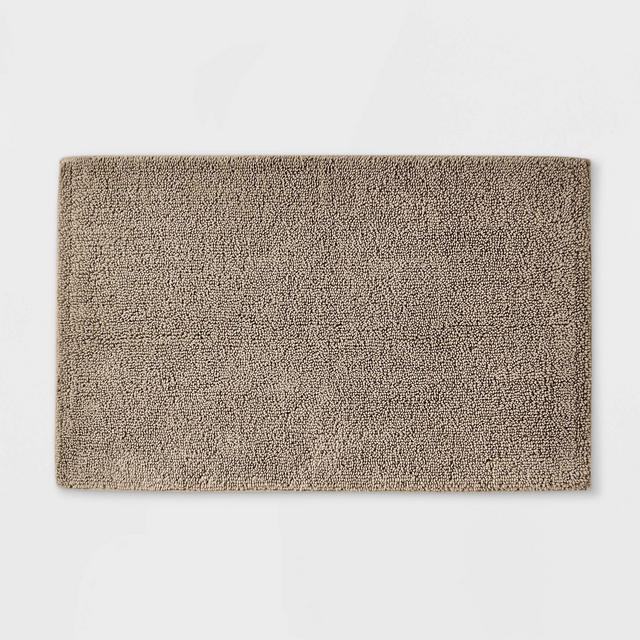 21"x34" Looped Bath Rug Dark Sand - Casaluna™