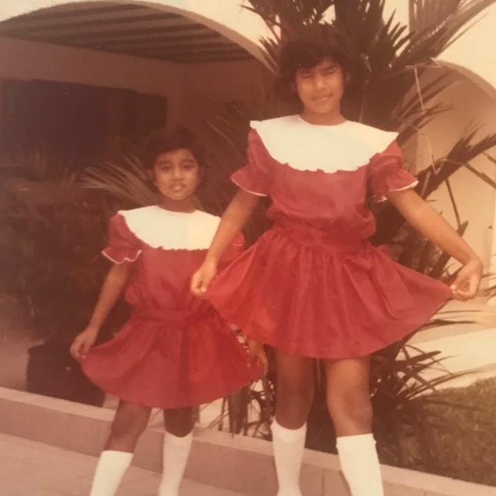 Neng and sister, Sunita