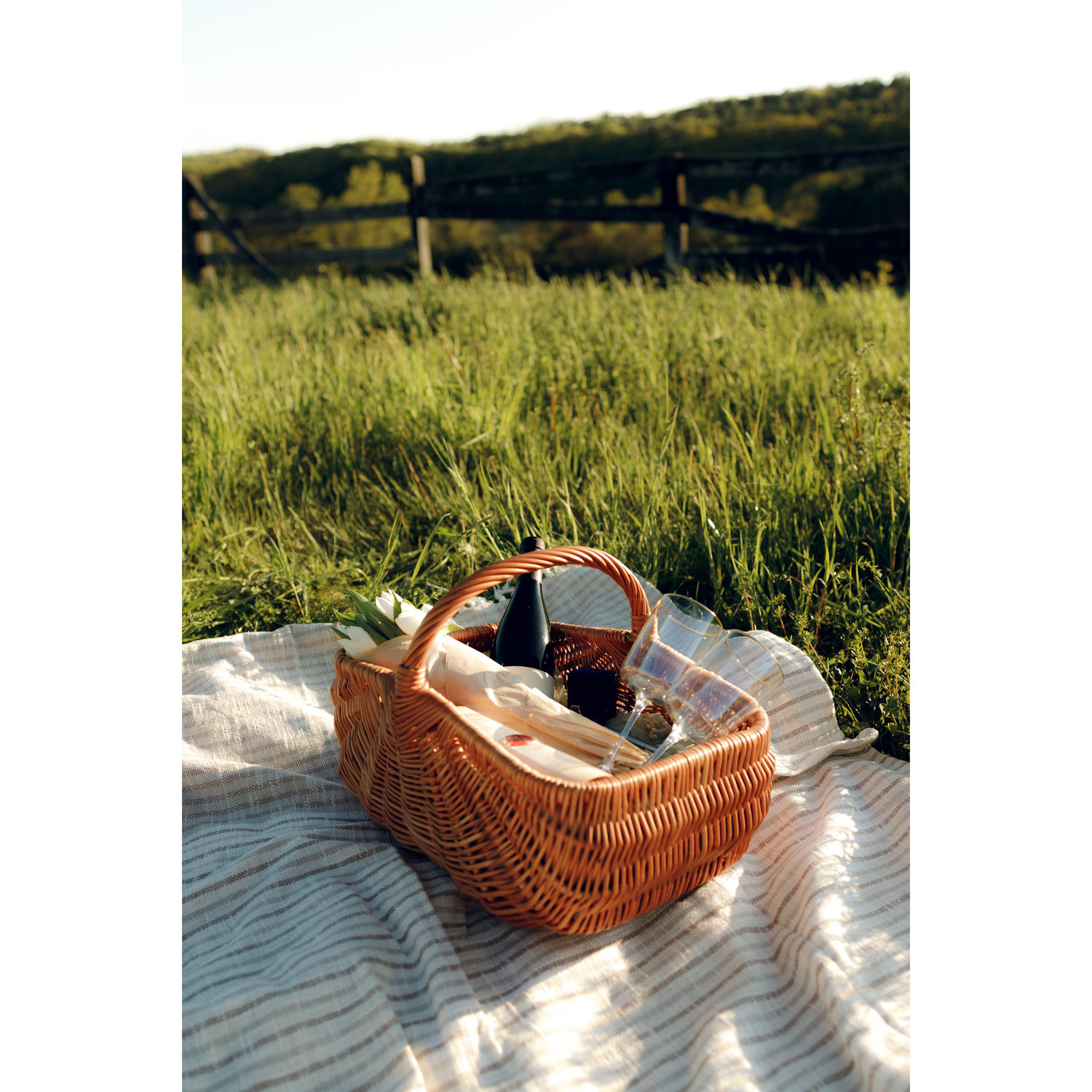 Our love story in one basket!