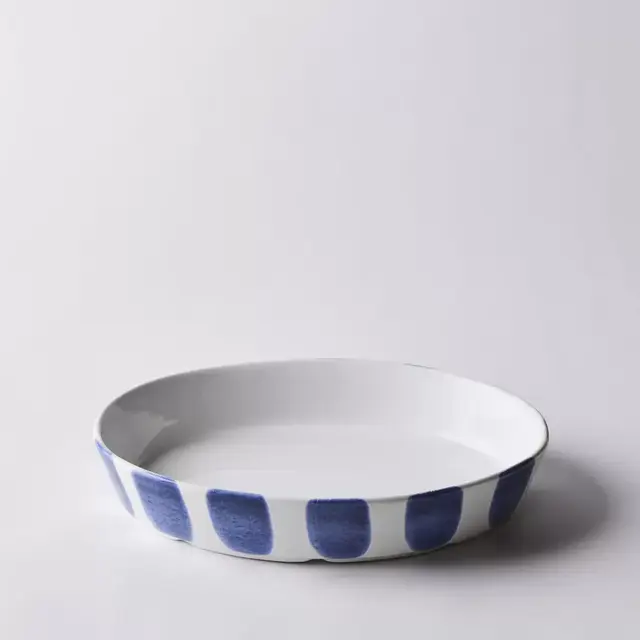 VIETRI Santorini Hand-Painted Blue & White Bakeware
