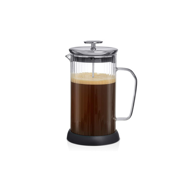 Glass Fluted French Press - 33 oz