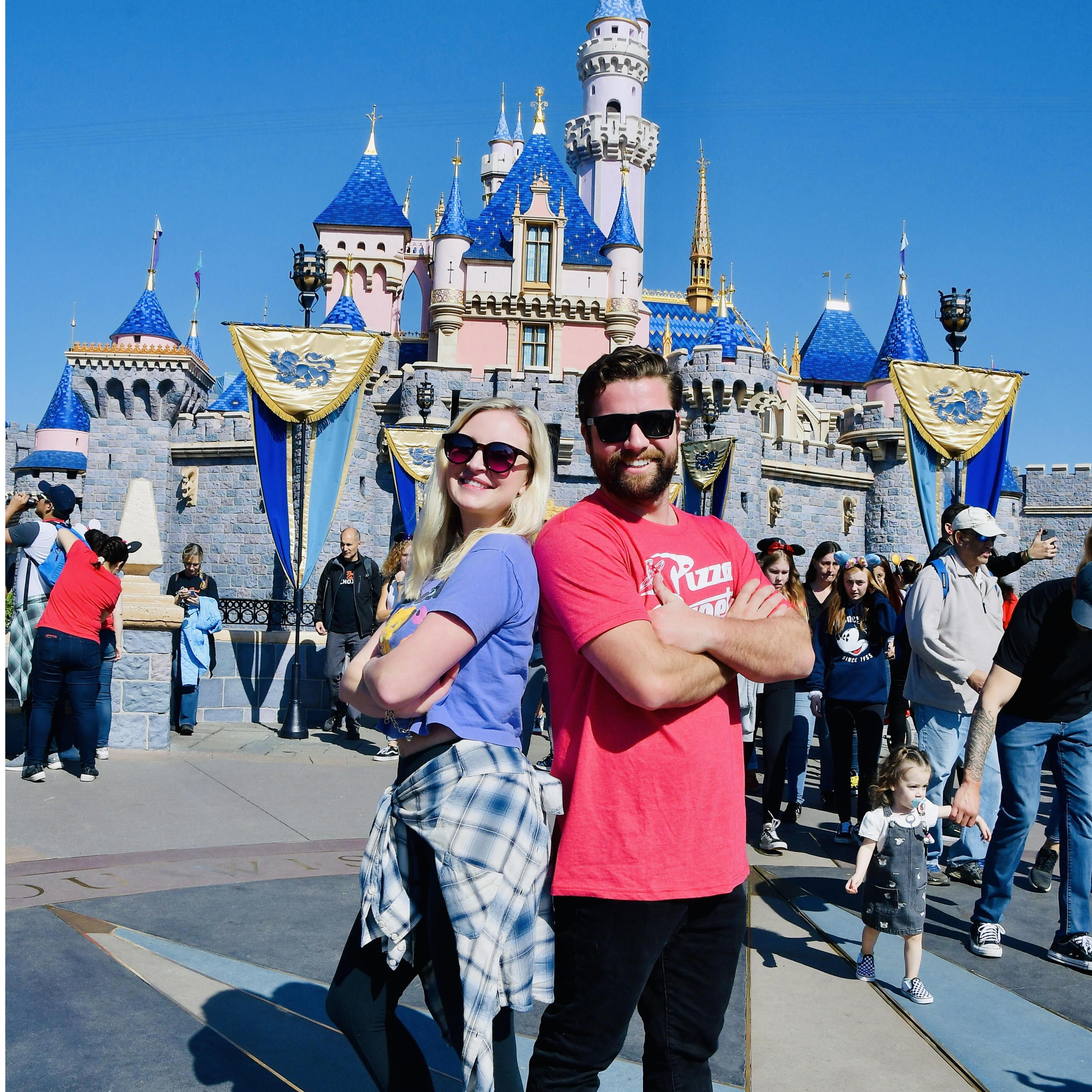 Our first trip together! Disneyland!