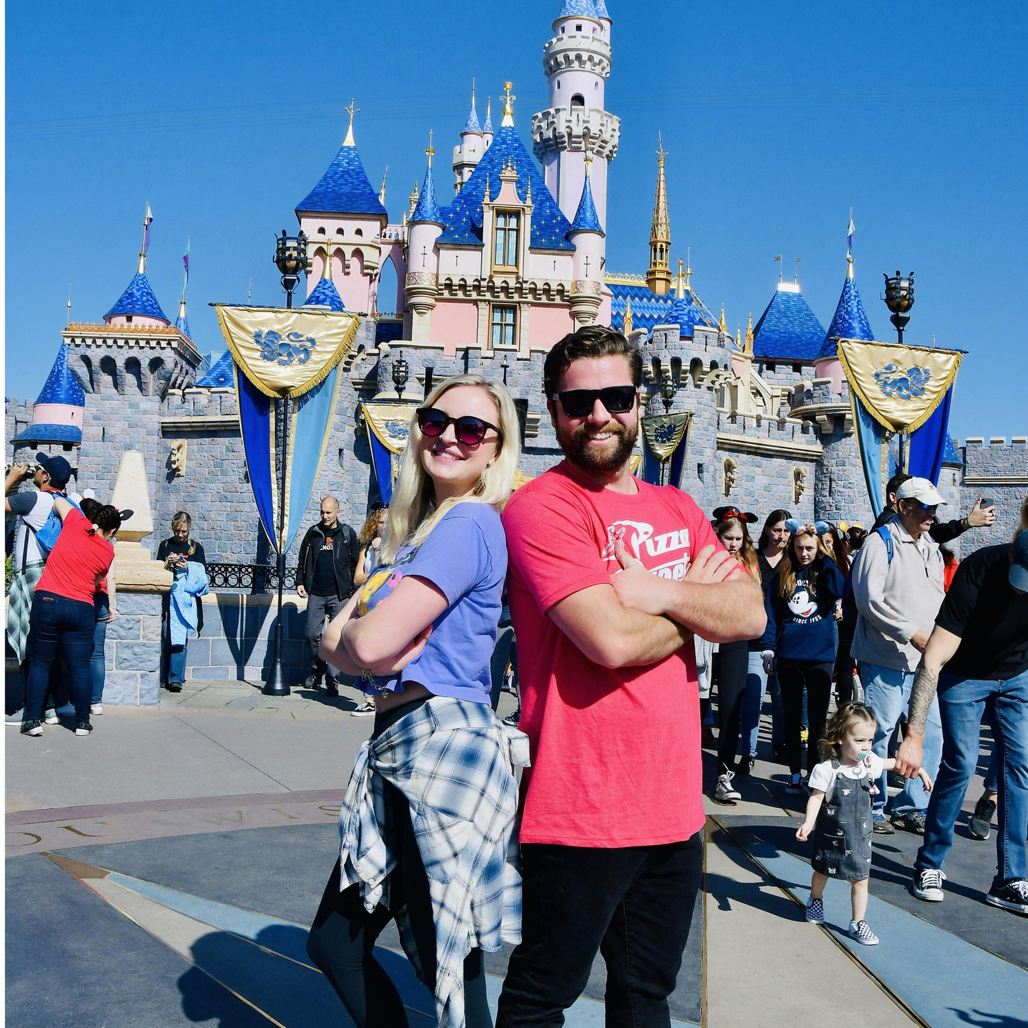 Our first trip together! Disneyland!