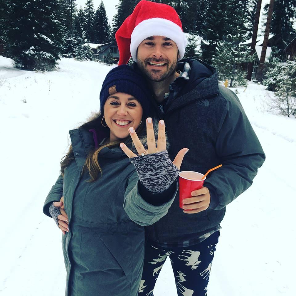 Right before Marcus tackled me in the snow!