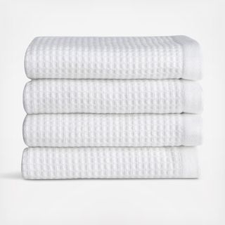 Waffle Washcloth, Set of 4