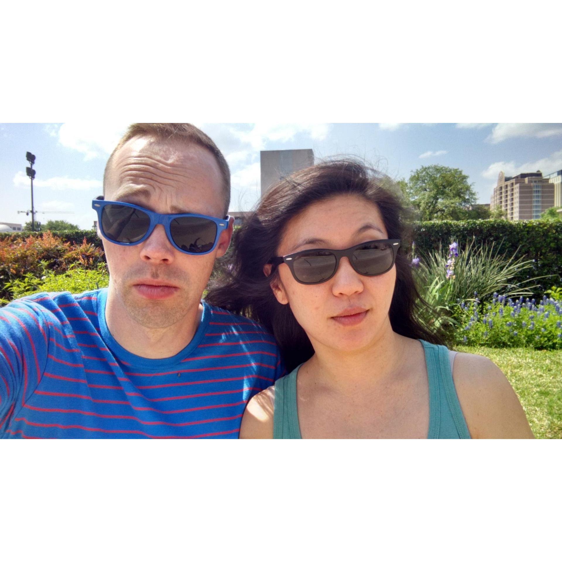 Hammin' it up in Austin!