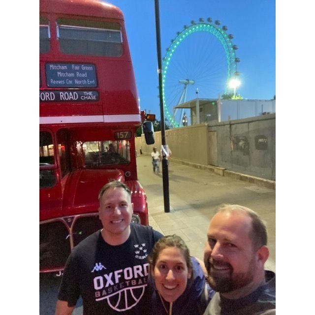 When you want to impress your girlfriend, you get the Head Basketball Coach from Oxford University to give you a tour of London.
