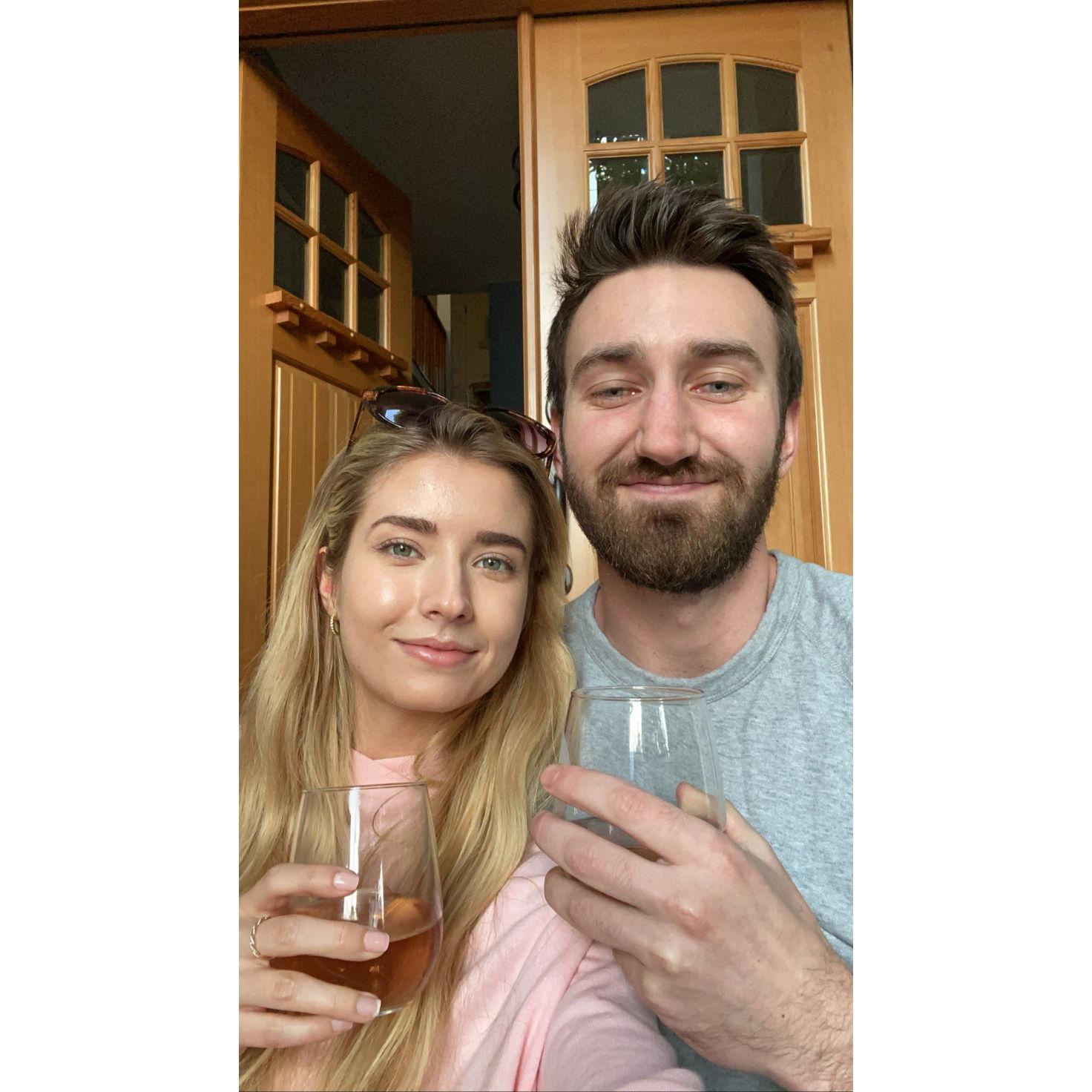 A very COVID date night! 2020