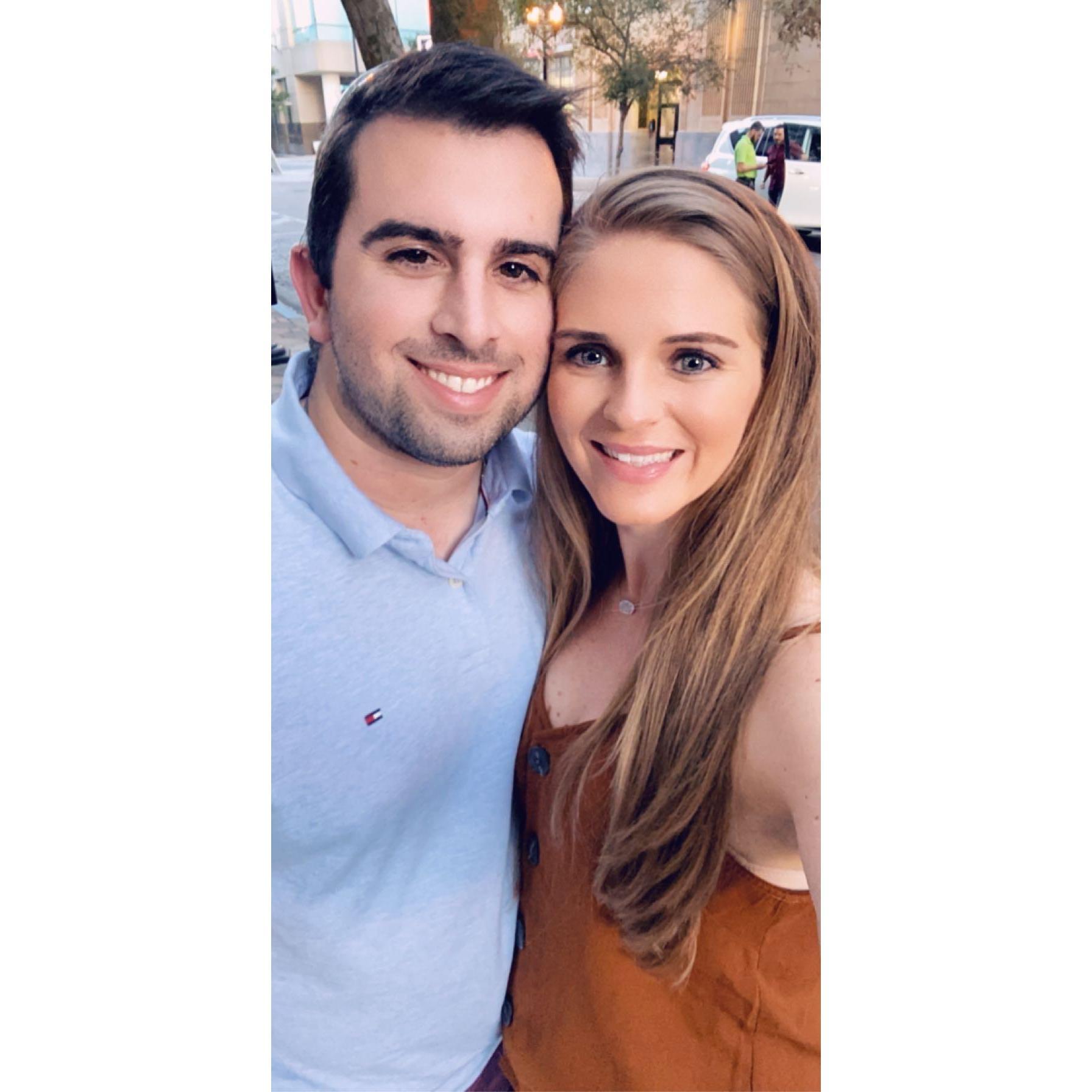 Adams birthday in Orlando seeing Thomas Rhett in concert.