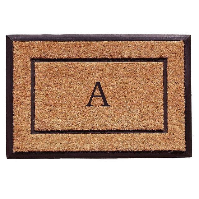101632436A The General Monogram Doormat, Letter A