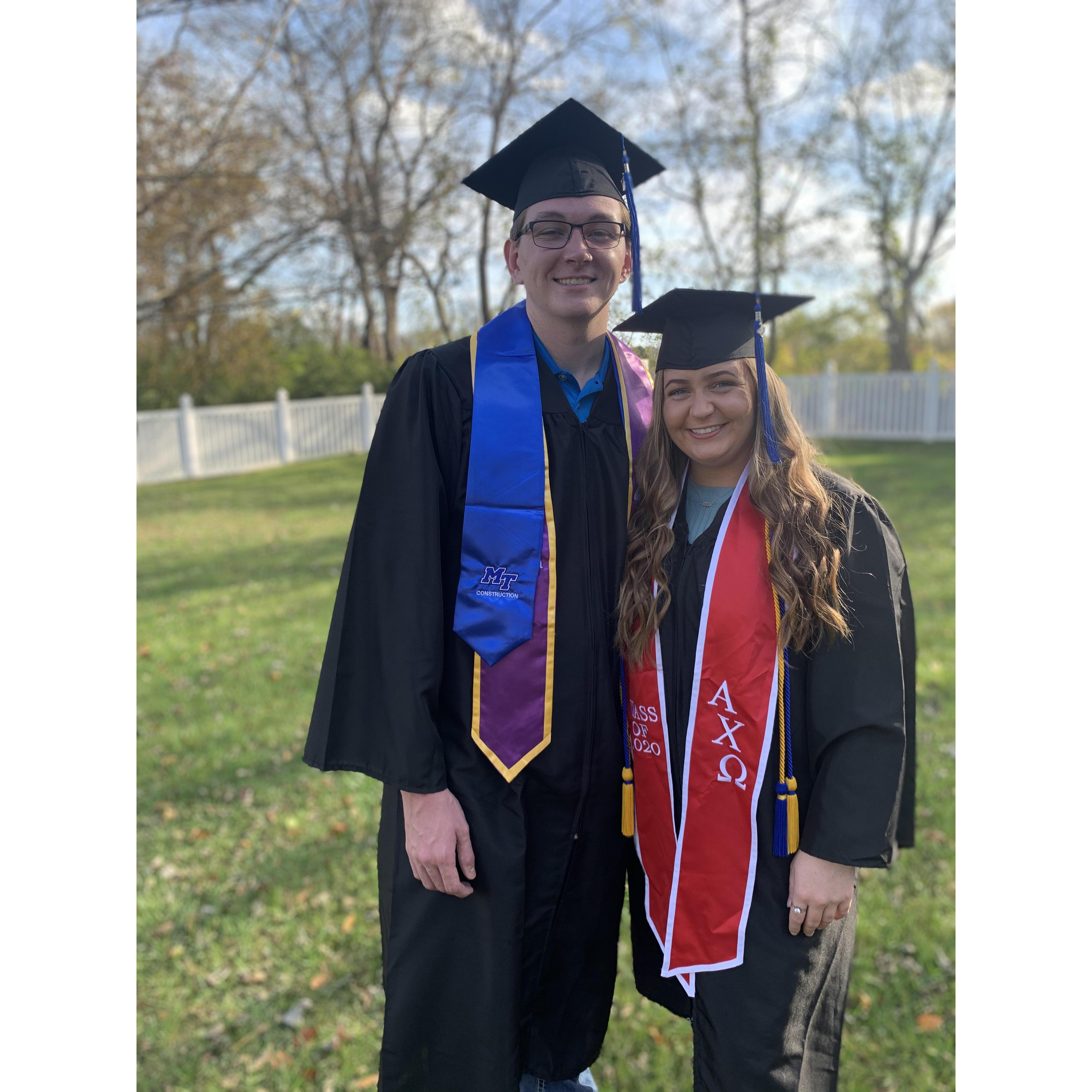College Graduates!
Rachel - May 2020
Austin - December 2020
Photo taken: November 21,2020