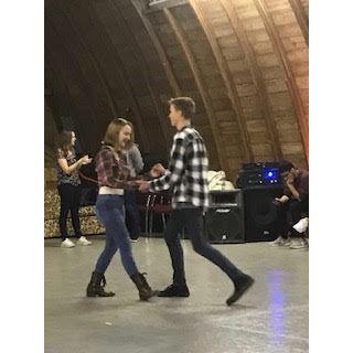 Our first dance, we were "just friends"