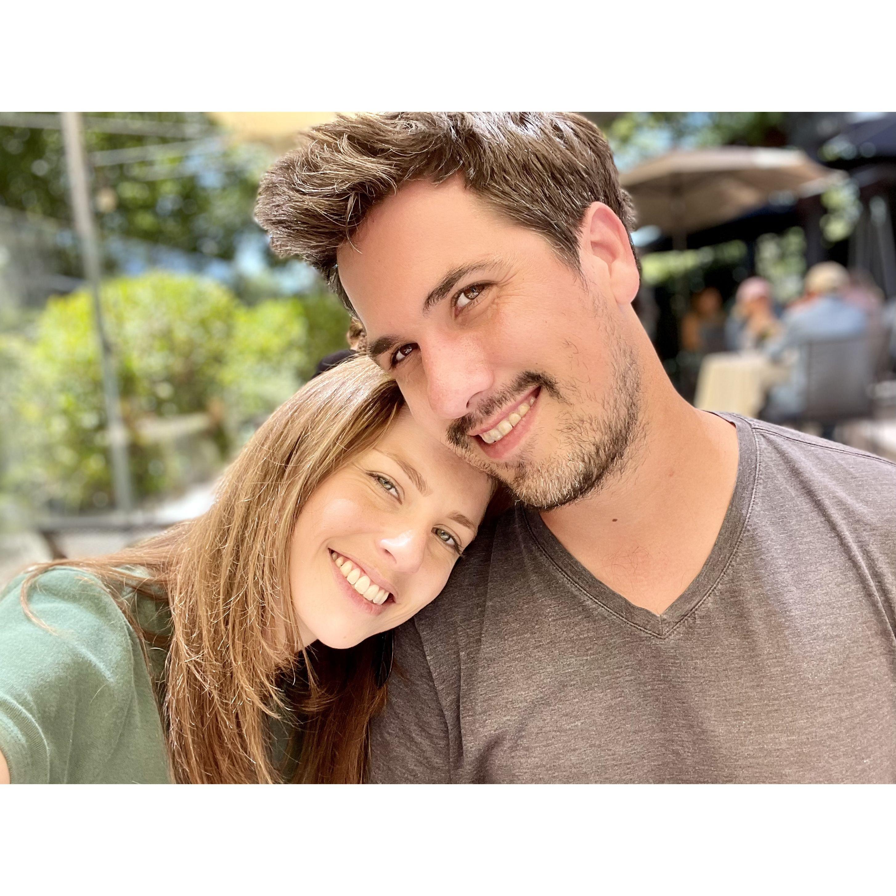 One of our first dates