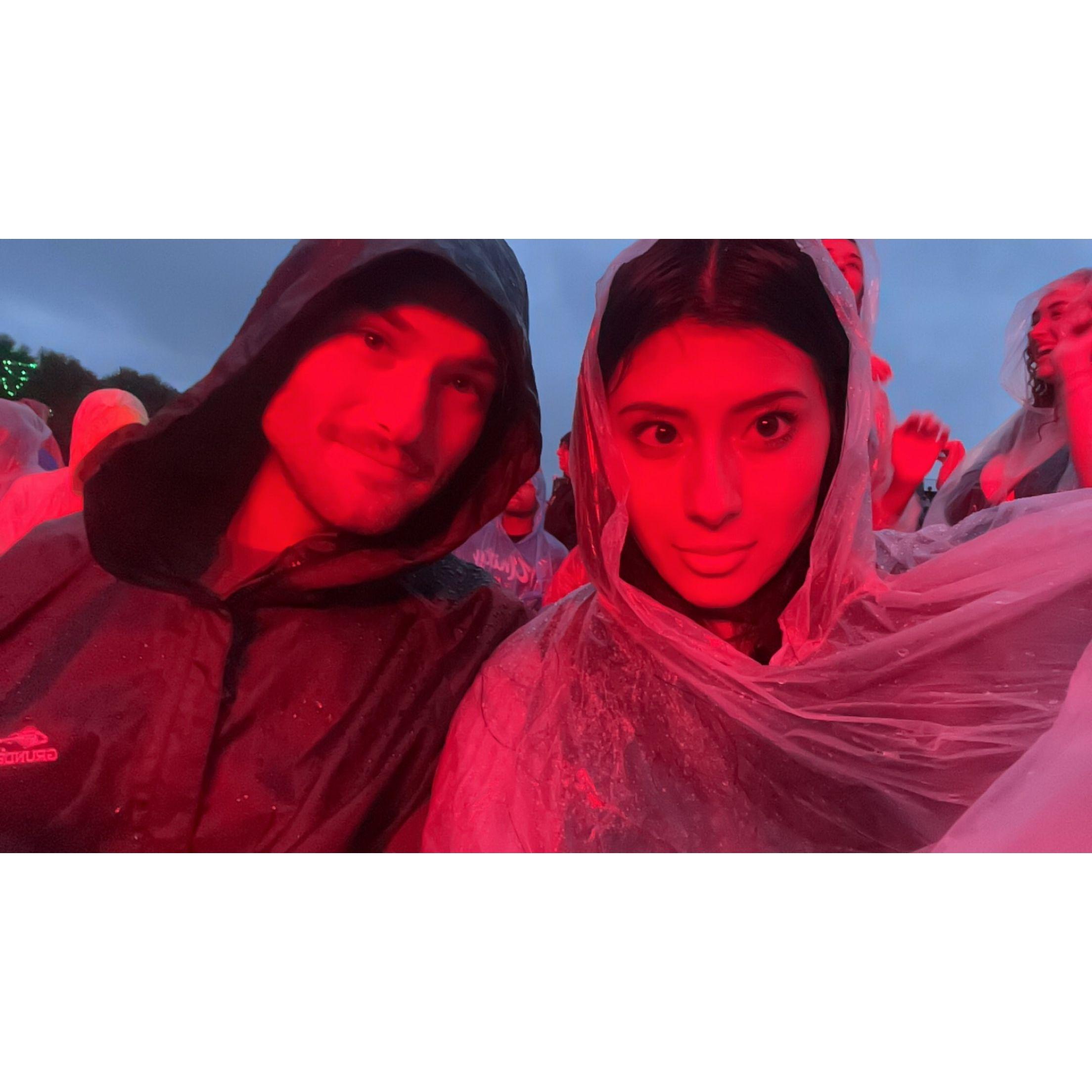 Black Eyed Peas Concert in the rain