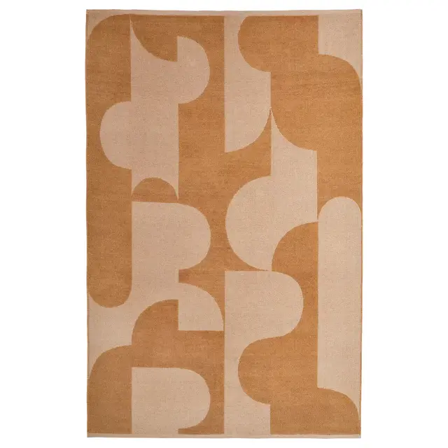 RÖDASK Rug, flatwoven, light brown4 ' 4 "x6 ' 5 "
