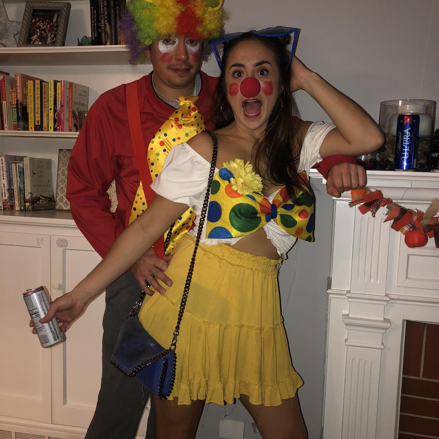 A bit of a failed Halloween duo costume lol