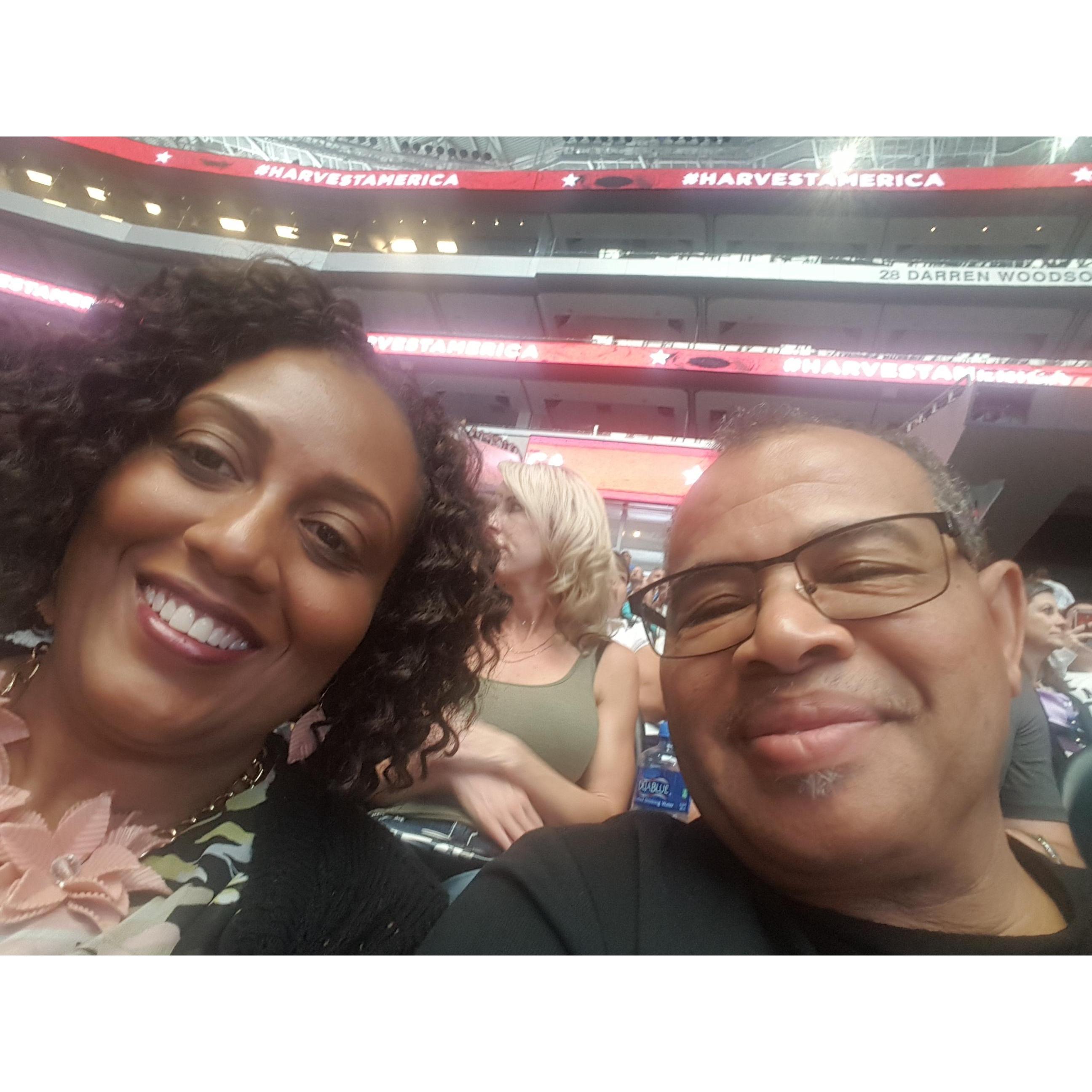 Harvest America event at Cowboy stadium!!!