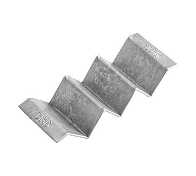 Galvanized Metal Taco Holder