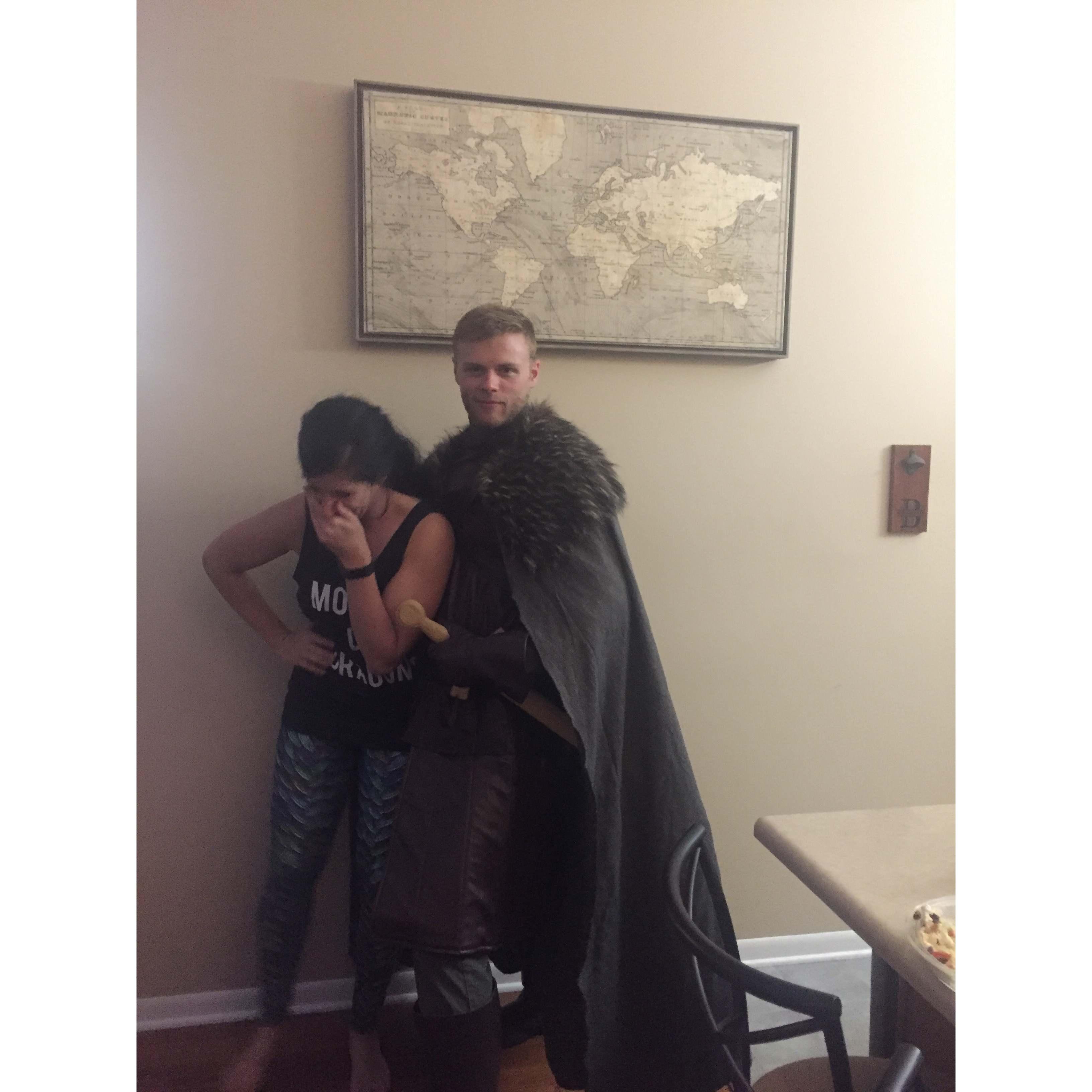Game of Thrones viewing party.