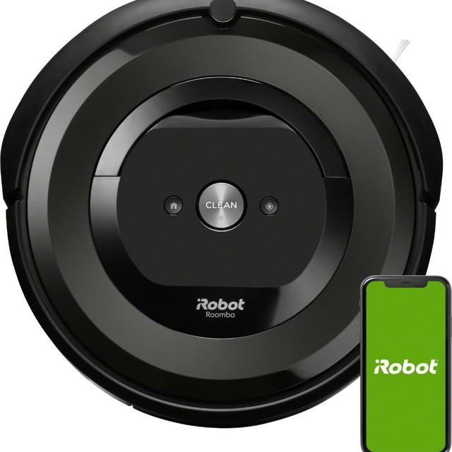 iRobot - Roomba e5 Wi-Fi Connected Robot Vacuum - Charcoal
