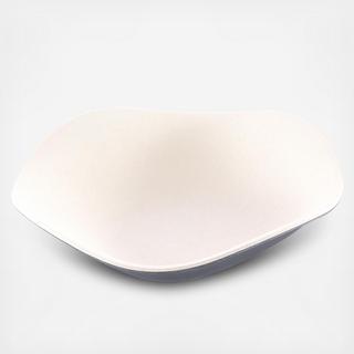 Bamboo Two Tone Low Bowl, Set of 4