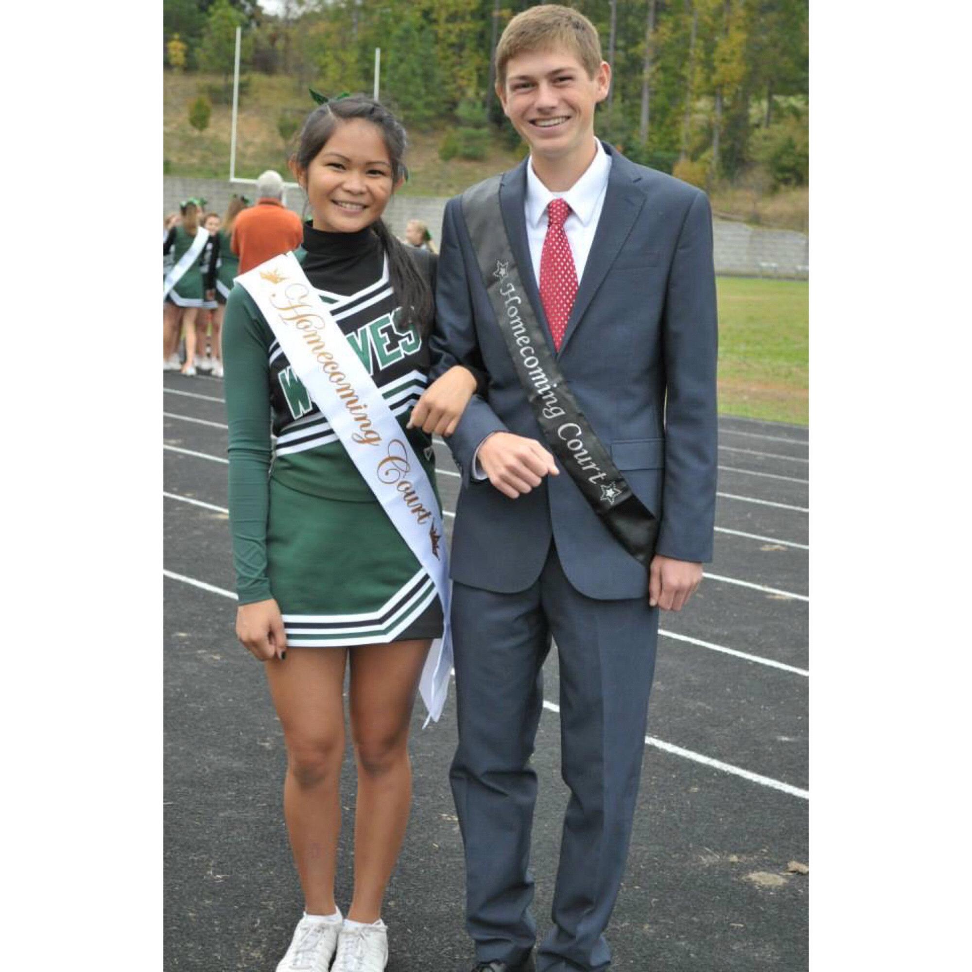 |October 2013| Senior year homecoming court