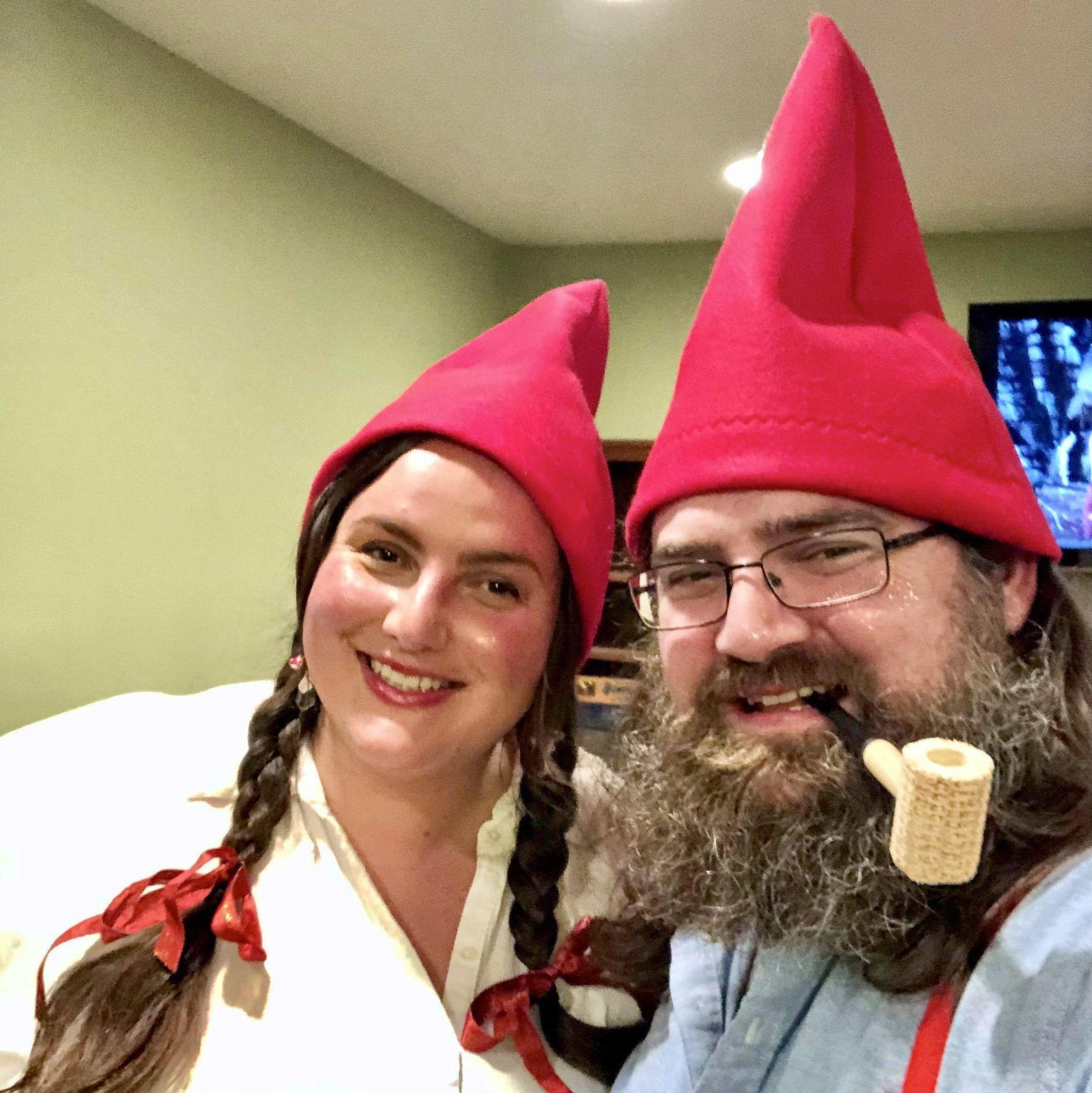 Just a couple of gnomes. Halloween 2021