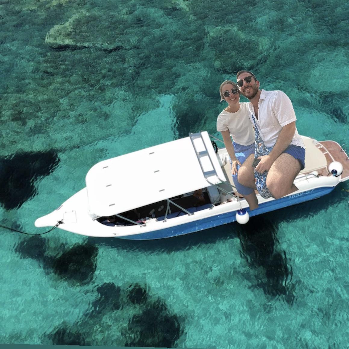Boat Excursion in Hvarr Croatia
