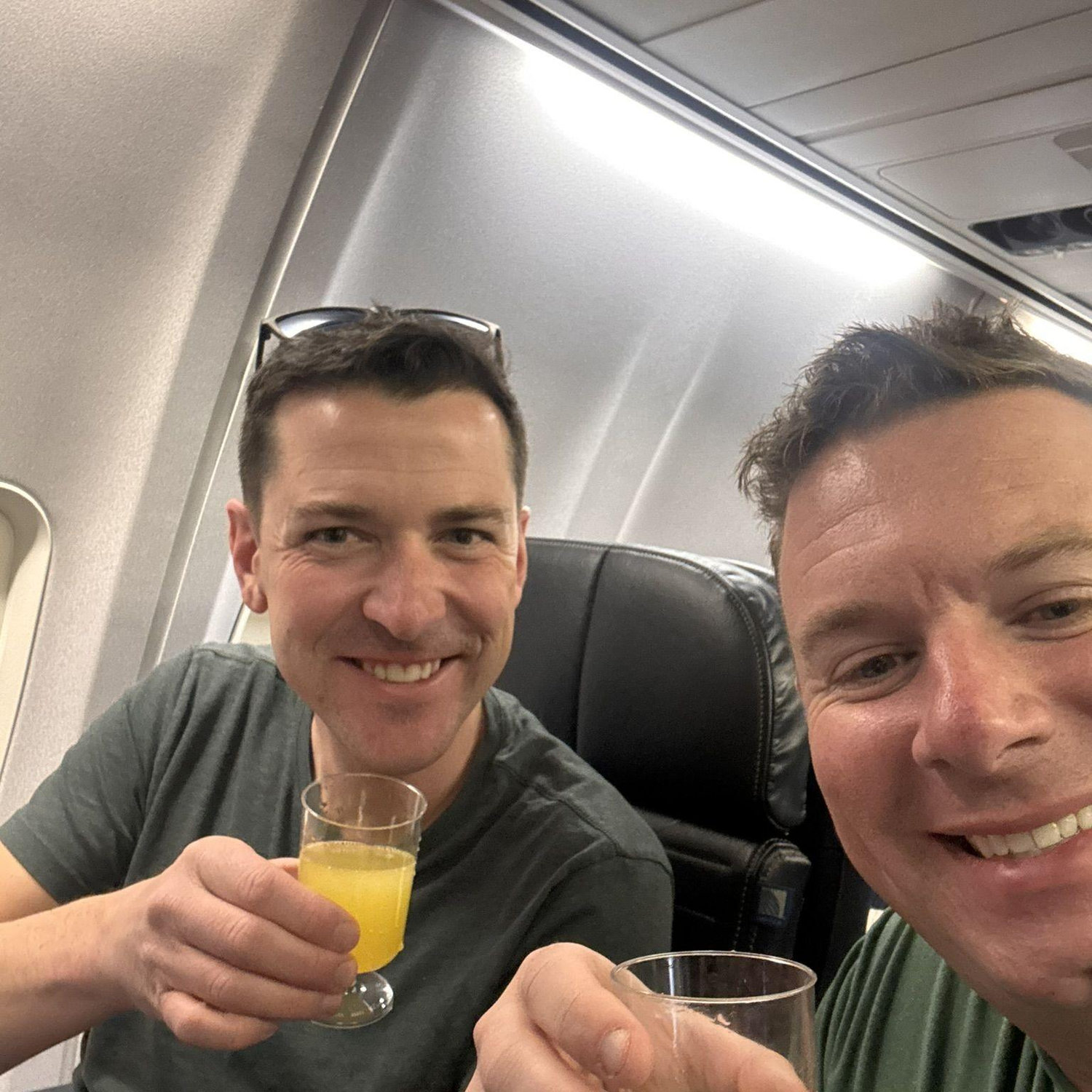 Flying 1st class!