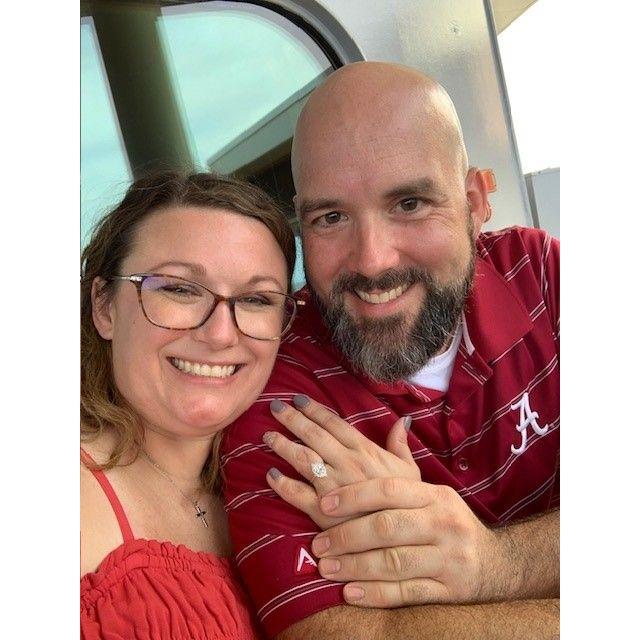 Right after we got engaged.