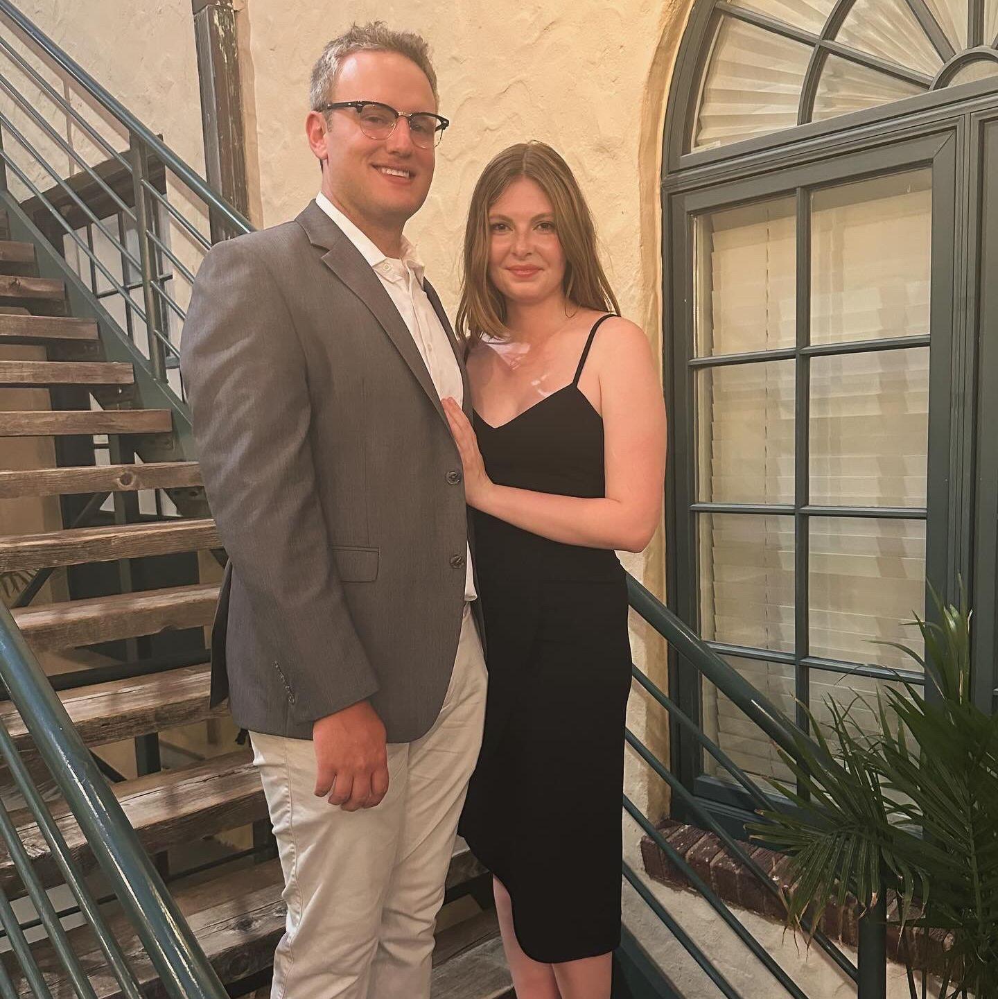 At our friends Kevin and Mackenzie's wedding