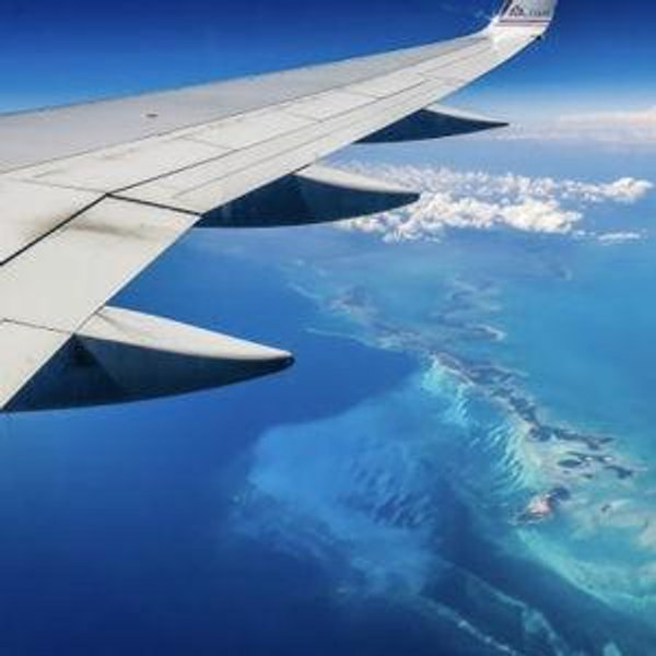 Couples Round Trip Plane Tickets to Honeymoon Destination