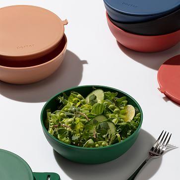 W&P Porter Durable Plastic Travel Bowl (Set of 2)