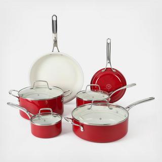 Lockton Premium Nonstick Ceramic 10-Piece Cookware Set