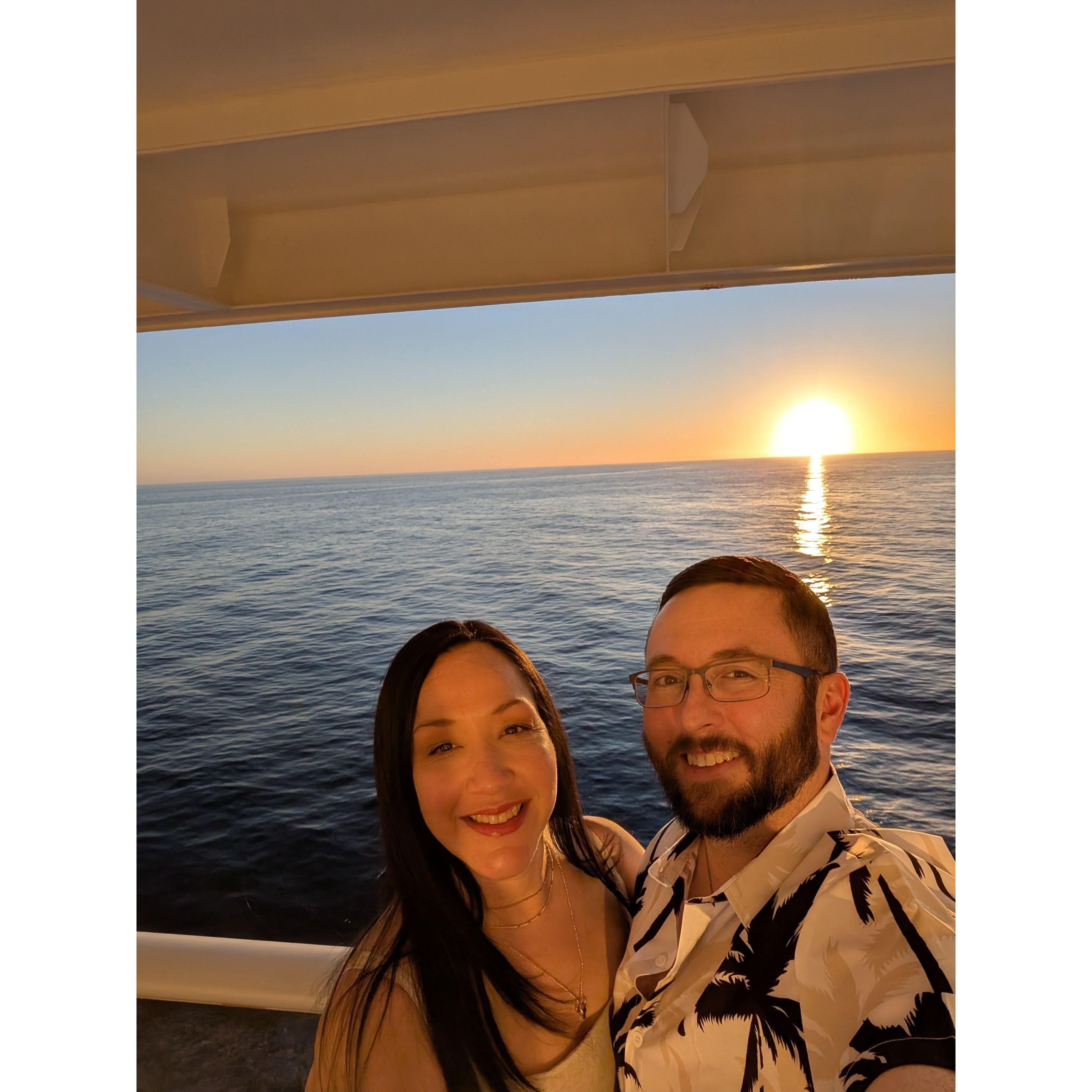 We share our love for each other with our love for adventure and travel