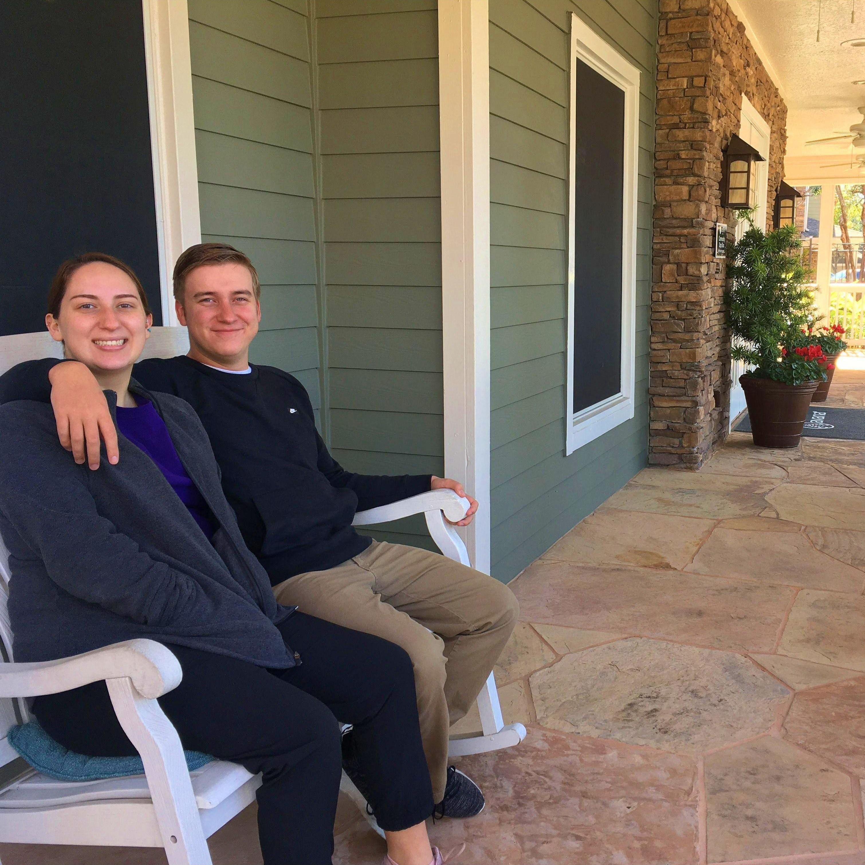 Signed our first apartment lease together on January 4, 2020 in Houston, Texas. Ethan moved to Houston first to start his new full-time job while Mikaela finished school.