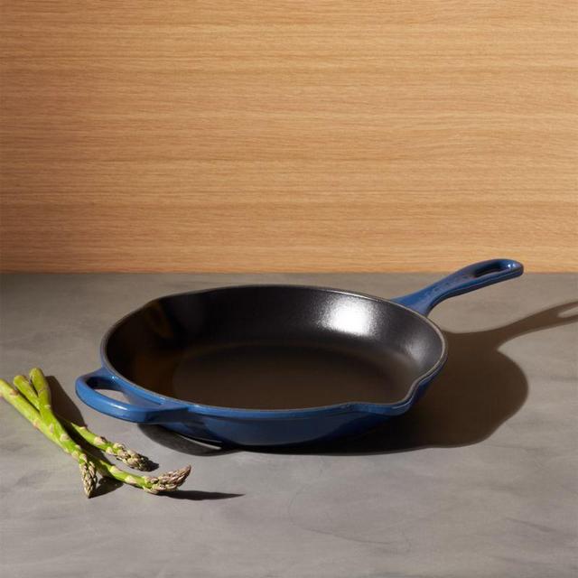 Le Creuset ® Signature 11.75" Ink Blue Cast Iron Skillet