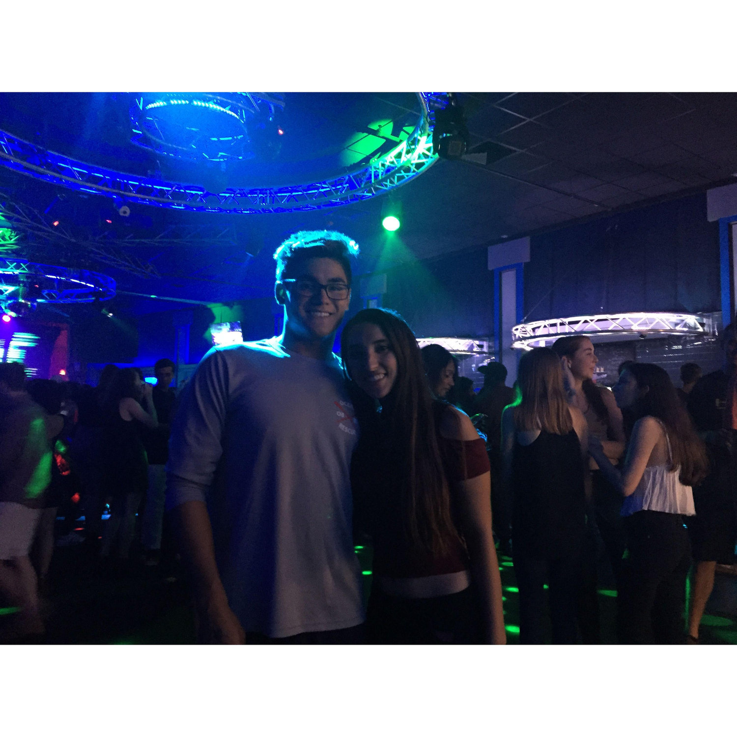 Our first photo together 2016.