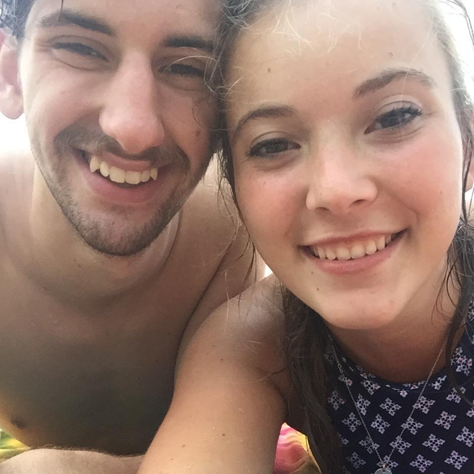 swimming in Traverse City, Michigan August, 2016