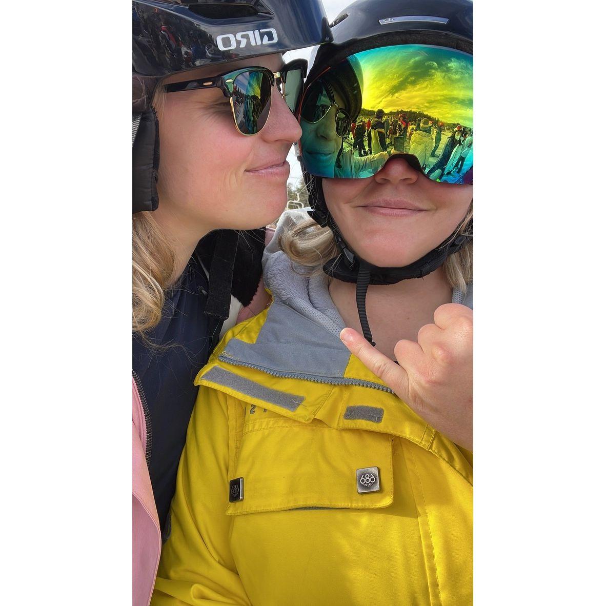 Shredding the Gnar at Big Bear in Southern California.