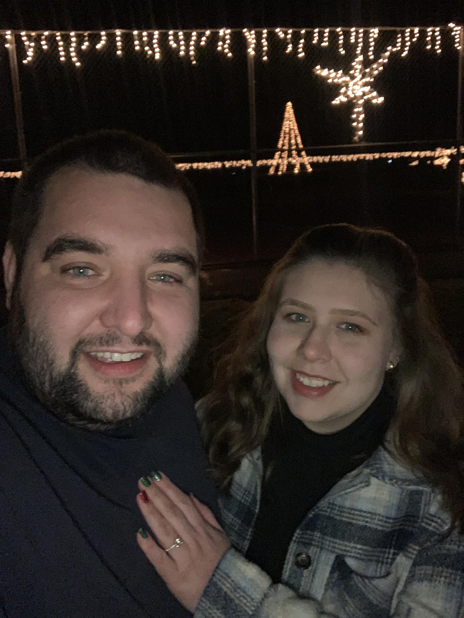 Our first Christmas engaged!