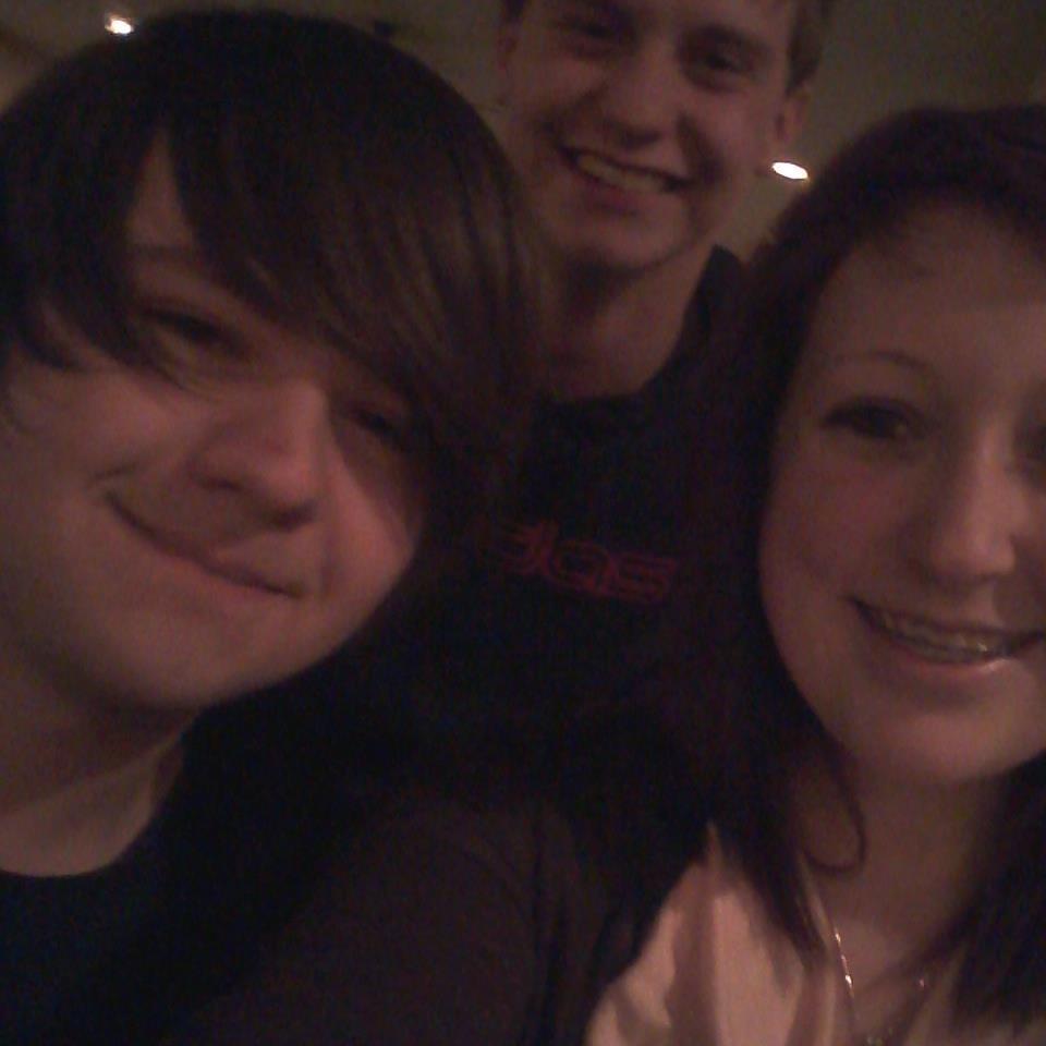 Damien's bday party in high school... maybe junior year?