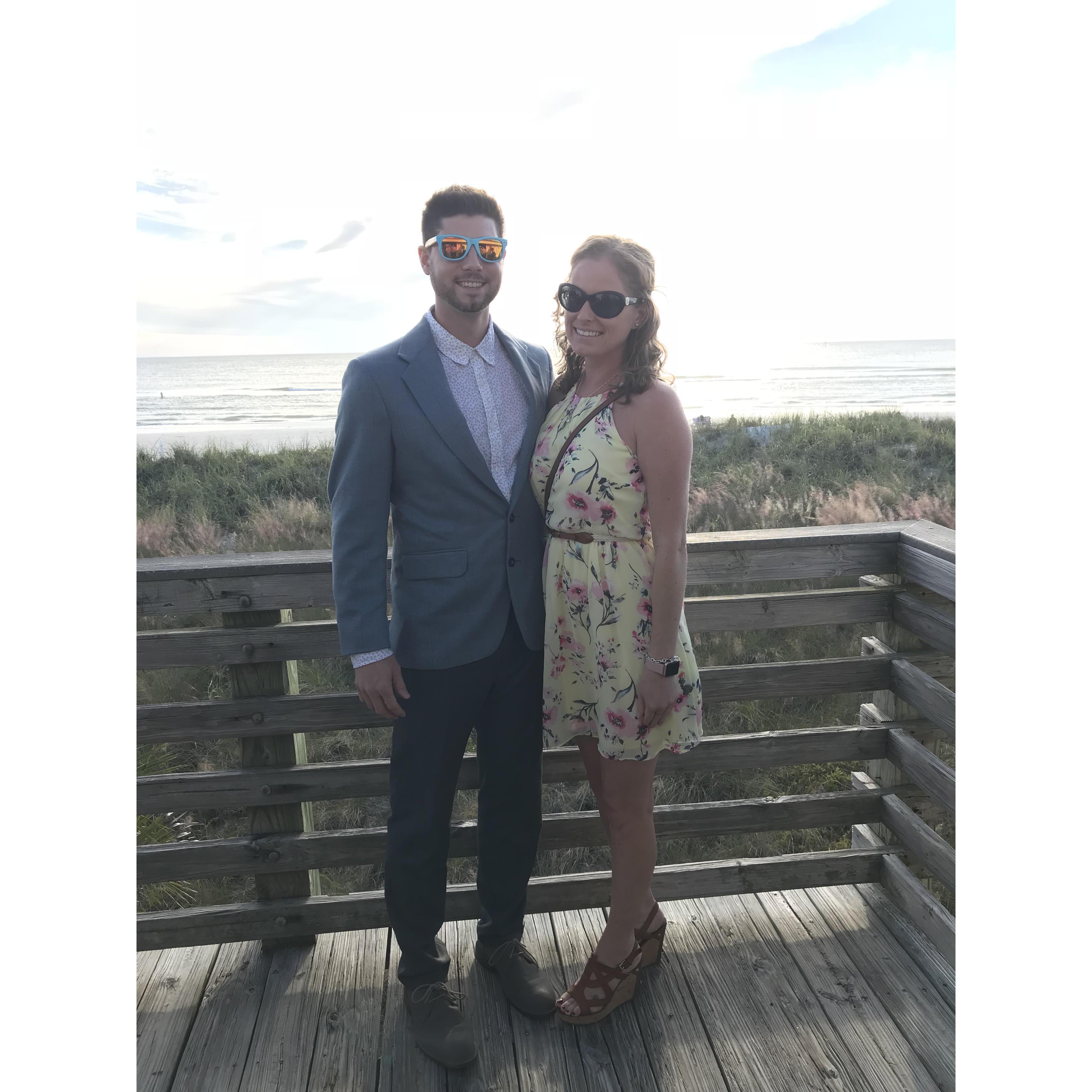 My best friends wedding.
