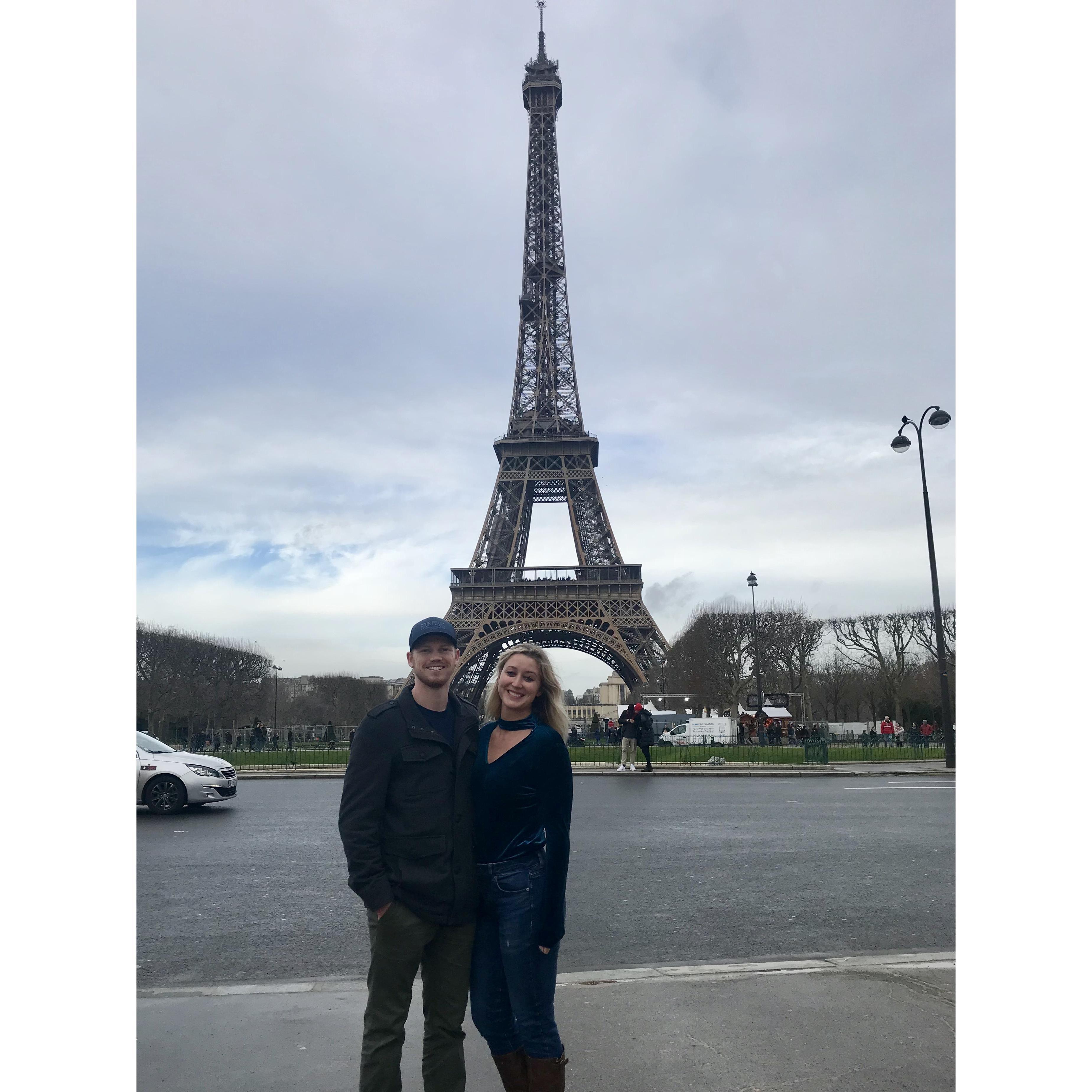 Eiffel Tower Paris, France | January 2018
