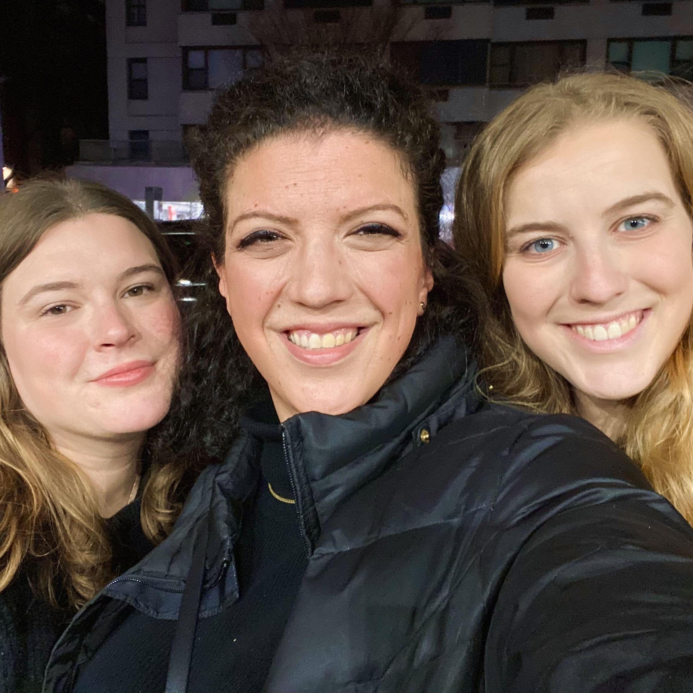 Ellie and her sisters, Emily and Clara.