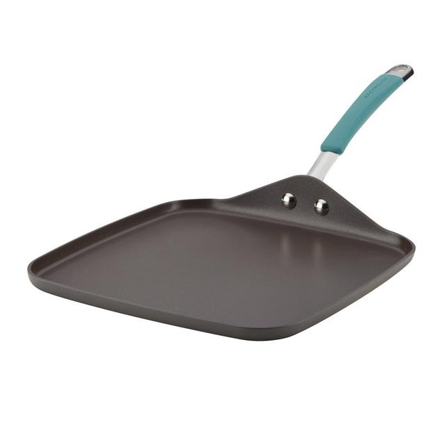 Cucina 11" Hard-Anodized Shallow Square Non-Stick Griddle