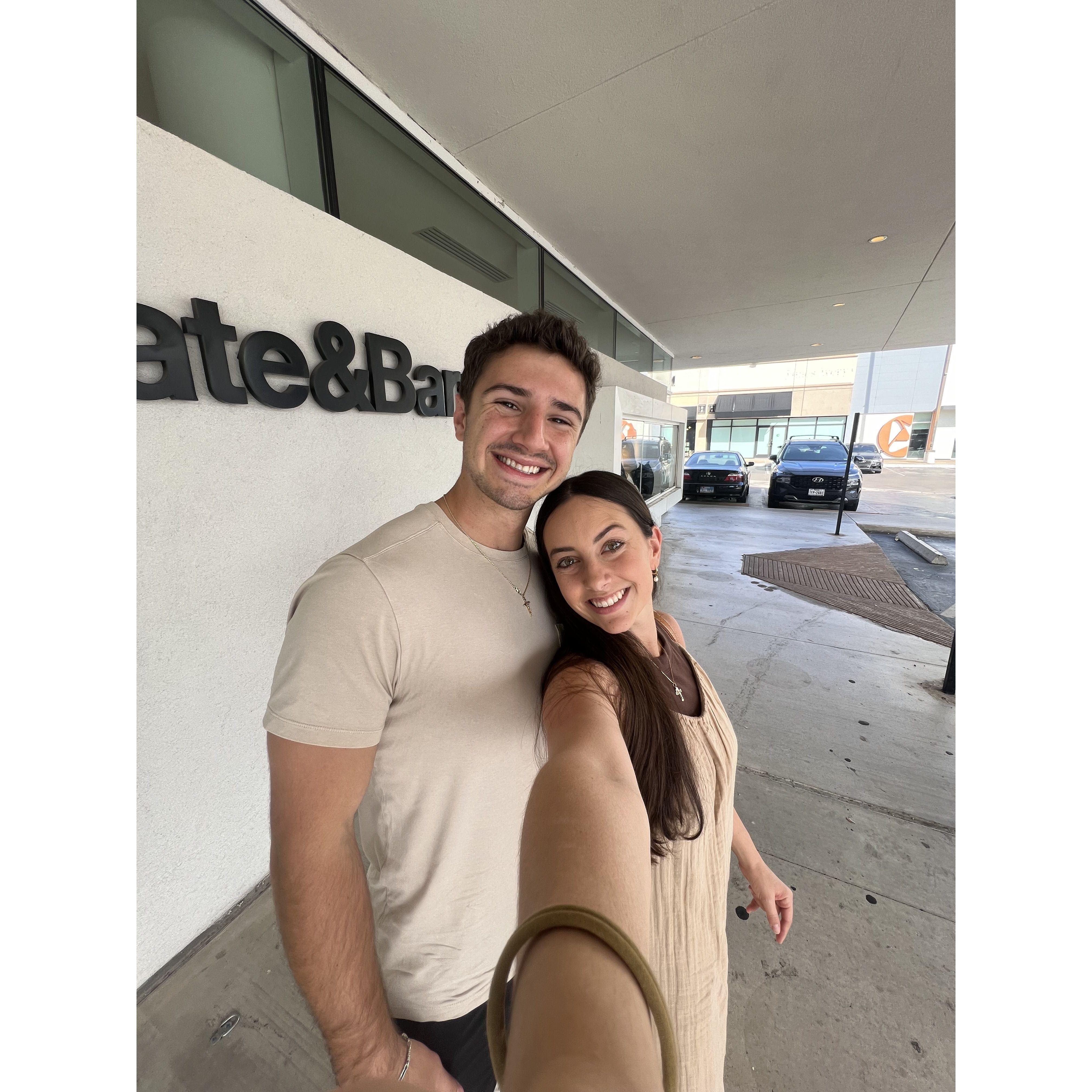 Registry Shopping in Houston!