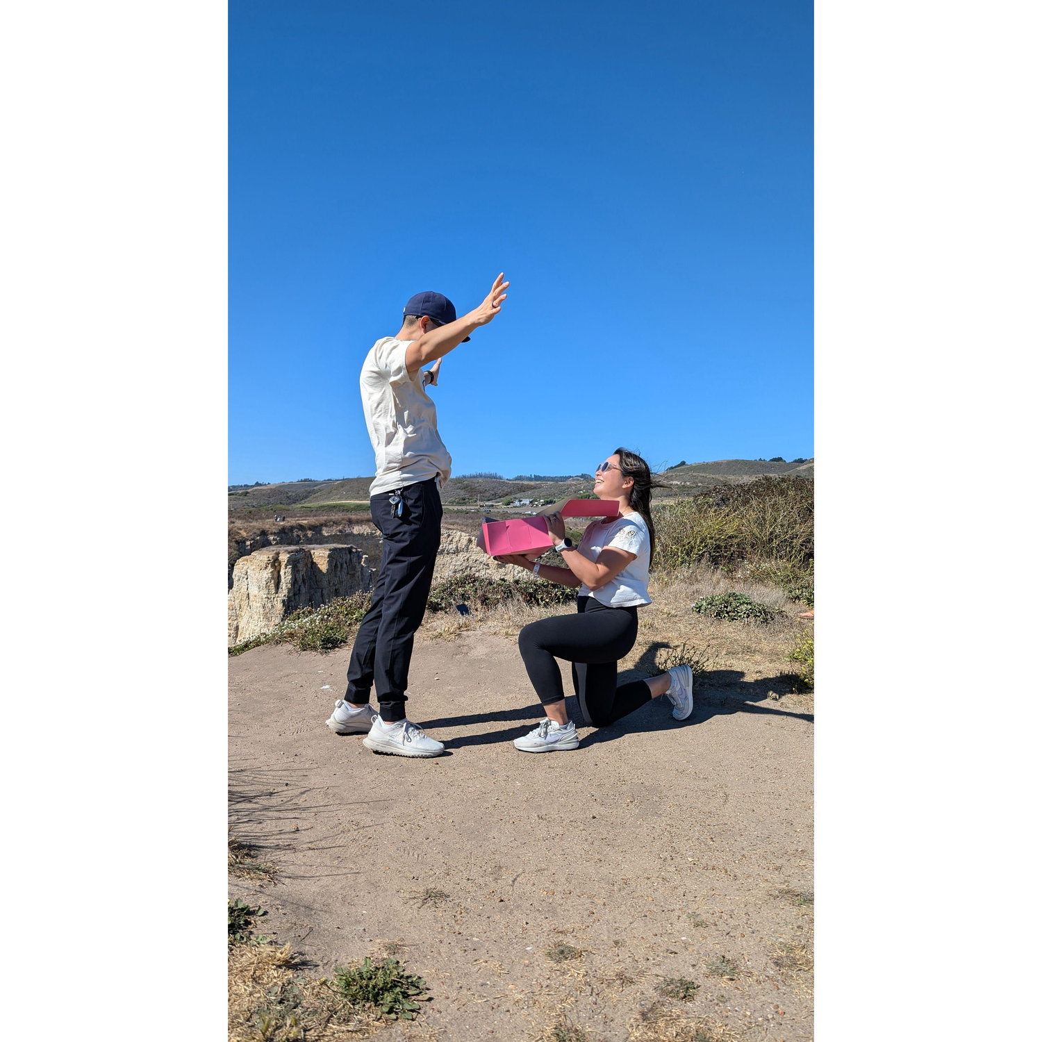 when Aryana proposed!