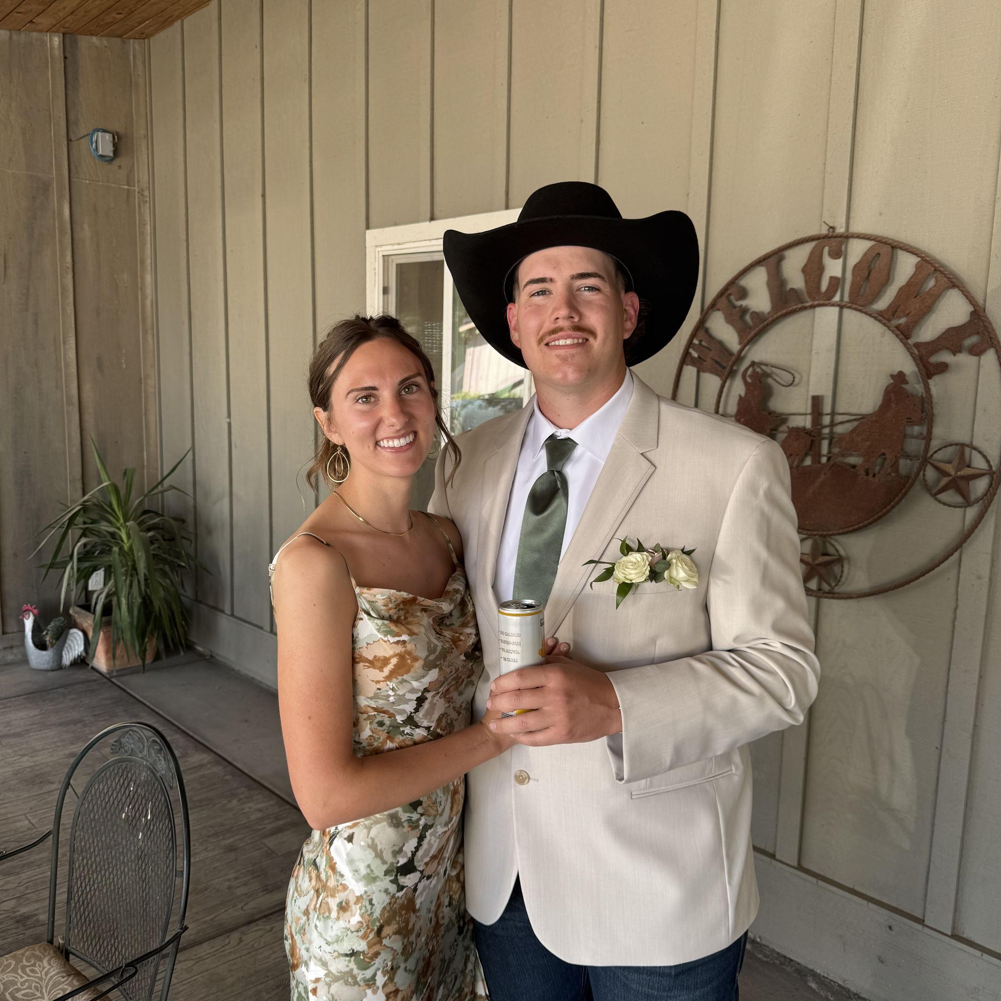 Wyatt is Best Man at best friend's wedding, 2025